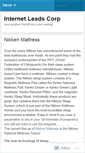 Mobile Screenshot of internetleadscorp.wordpress.com