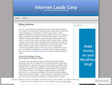 Tablet Screenshot of internetleadscorp.wordpress.com