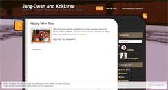 Desktop Screenshot of makingatriangle.wordpress.com