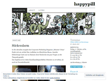 Tablet Screenshot of hahappypill.wordpress.com