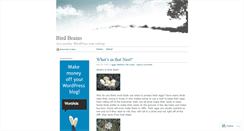 Desktop Screenshot of birdbrains.wordpress.com