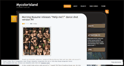 Desktop Screenshot of mycolorisland.wordpress.com