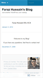 Mobile Screenshot of farazhussain.wordpress.com