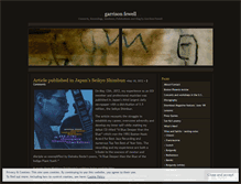 Tablet Screenshot of garrisonfewell.wordpress.com