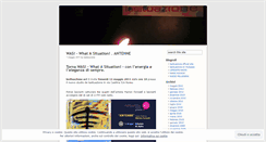 Desktop Screenshot of lasituazioneblog.wordpress.com