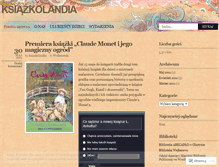 Tablet Screenshot of ksiazkolandia.wordpress.com