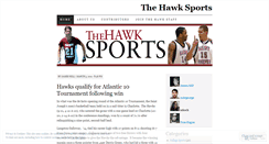 Desktop Screenshot of hawksports.wordpress.com