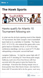 Mobile Screenshot of hawksports.wordpress.com