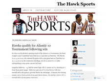 Tablet Screenshot of hawksports.wordpress.com