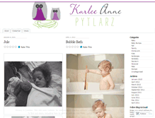 Tablet Screenshot of karleeannephotography.wordpress.com