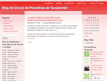Tablet Screenshot of circuloperiodistastacuarembo.wordpress.com