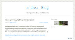 Desktop Screenshot of andreabresciani.wordpress.com