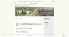 Desktop Screenshot of finalcaribe.wordpress.com