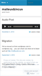 Mobile Screenshot of malleusincus.wordpress.com