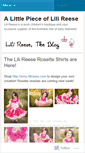 Mobile Screenshot of lilireese.wordpress.com