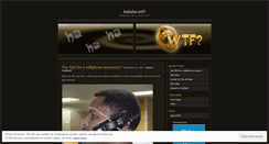 Desktop Screenshot of hahahawtf.wordpress.com