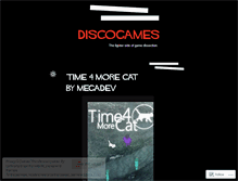 Tablet Screenshot of discogames.wordpress.com