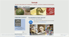 Desktop Screenshot of formak.wordpress.com