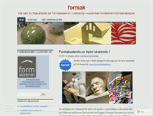 Tablet Screenshot of formak.wordpress.com