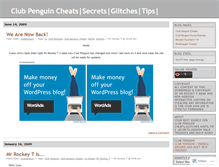 Tablet Screenshot of clubpenguin378.wordpress.com