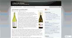 Desktop Screenshot of amaninthekitchen.wordpress.com