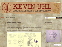 Tablet Screenshot of kevinuhl.wordpress.com