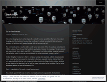 Tablet Screenshot of hackt1v1sm.wordpress.com