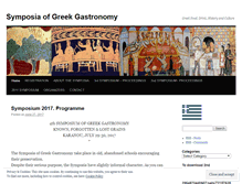 Tablet Screenshot of greekgastronomy.wordpress.com