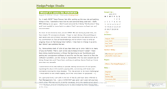 Desktop Screenshot of hodgepodgestudio.wordpress.com