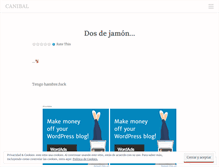 Tablet Screenshot of jlvcanibal666.wordpress.com