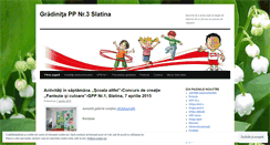 Desktop Screenshot of gpp3slatina.wordpress.com