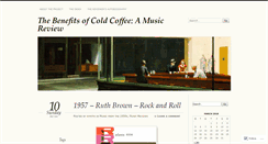 Desktop Screenshot of benefitsofcoldcoffeemusicreview.wordpress.com