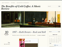 Tablet Screenshot of benefitsofcoldcoffeemusicreview.wordpress.com