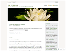 Tablet Screenshot of izenn.wordpress.com