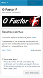 Mobile Screenshot of ofactorf.wordpress.com