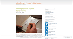 Desktop Screenshot of epublikacje.wordpress.com