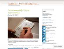 Tablet Screenshot of epublikacje.wordpress.com
