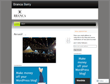 Tablet Screenshot of brancaberry.wordpress.com