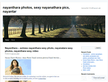 Tablet Screenshot of nayantharahotgirl.wordpress.com