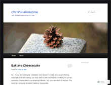 Tablet Screenshot of christinakouzina.wordpress.com