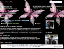 Tablet Screenshot of myunieq.wordpress.com