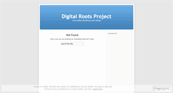 Desktop Screenshot of digitalroots.wordpress.com