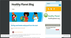 Desktop Screenshot of healthyplanetfoundation.wordpress.com