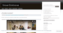 Desktop Screenshot of ideascontadas.wordpress.com