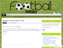 Tablet Screenshot of footballwatercooler.wordpress.com