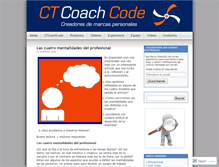 Tablet Screenshot of ctcoachcode.wordpress.com