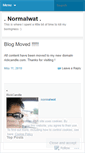Mobile Screenshot of normalwat.wordpress.com