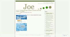 Desktop Screenshot of joecullinane.wordpress.com