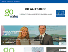 Tablet Screenshot of gowalesblog.wordpress.com