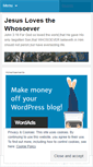 Mobile Screenshot of jesuslovesthewhosoever.wordpress.com